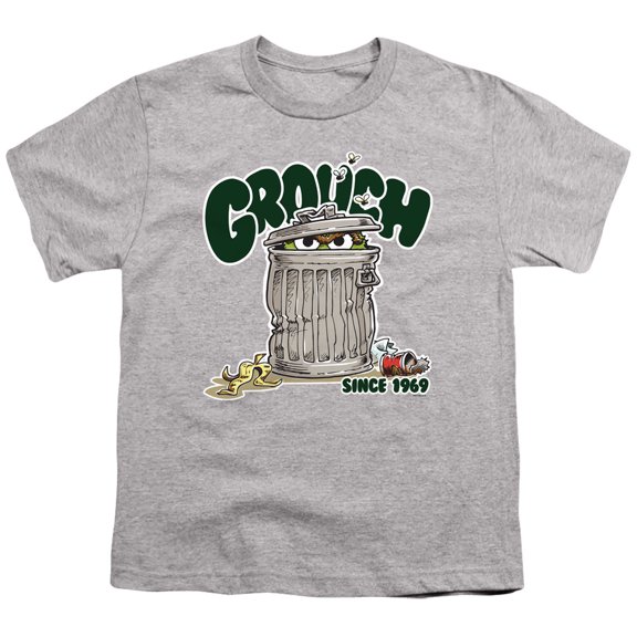 Sesame Street - Grouch - Youth Short Sleeve Shirt - Large