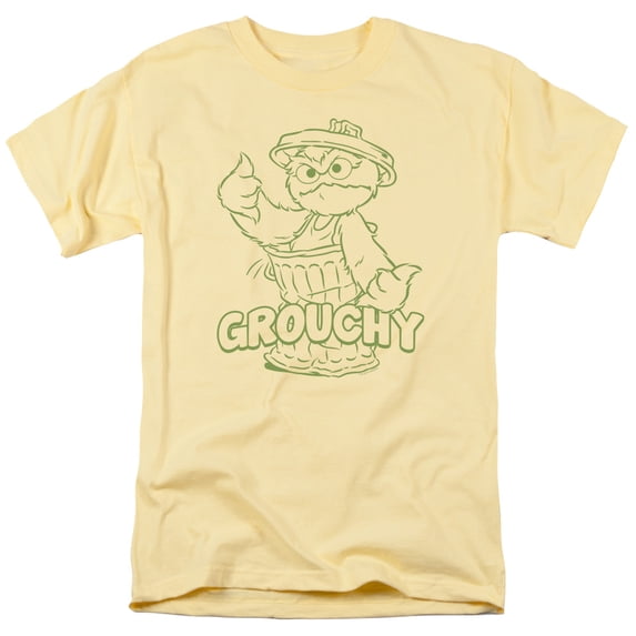 Sesame Street Grouchy Officially Licensed Adult T Shirt