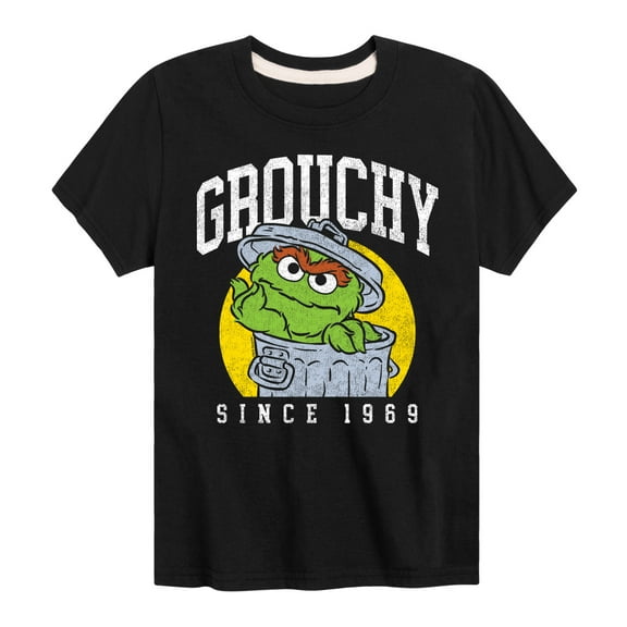 Sesame Street - Grouchy Since 1969 - Toddler and Youth Short Sleeve Graphic T-Shirt