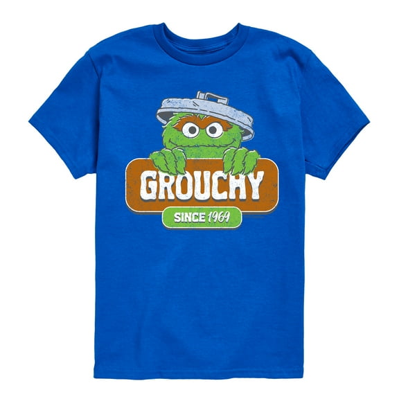 Sesame Street - Grouchy Since 1969 - Toddler and Youth Short Sleeve Graphic T-Shirt