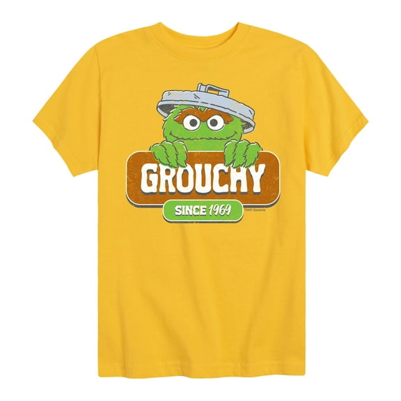 Sesame Street - Grouchy Since 1969 - Toddler and Youth Short Sleeve Graphic T-Shirt