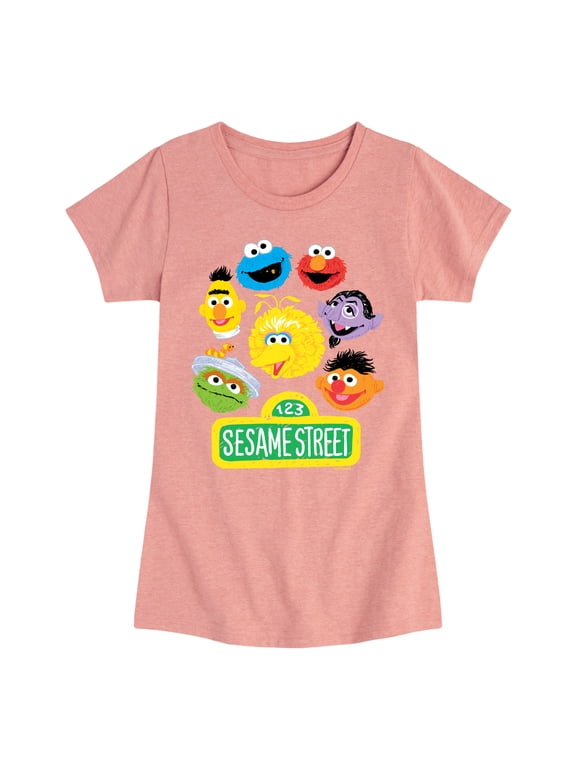 - Group Girls' Fitted Short Sleeve Graphic T-Shirt