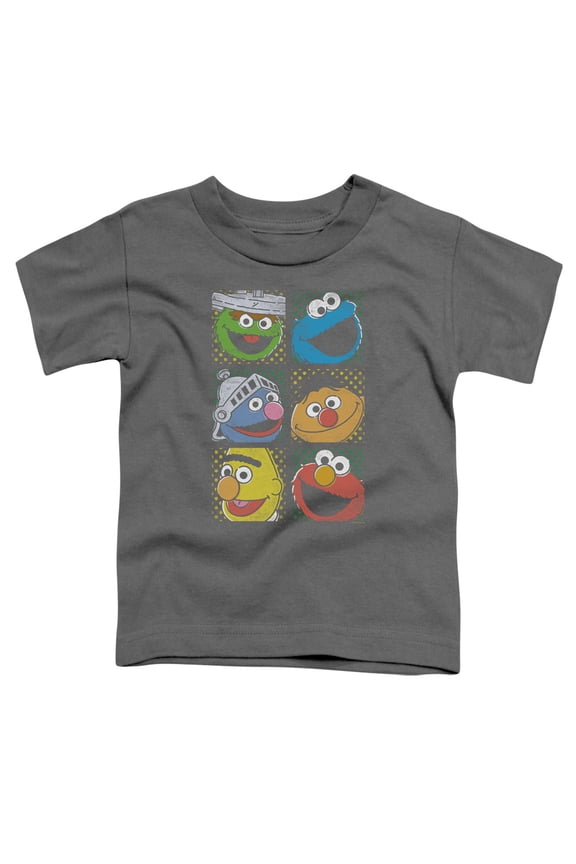 - Group Squares - Toddler Short Sleeve Shirt - 4T