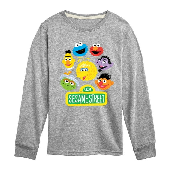 Sesame Street - Group - Toddler and Youth Long Sleeve T-Shirt