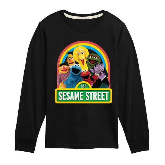 Sesame Street - Group - Toddler and Youth Long Sleeve T-Shirt