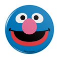 thumbnail image 1 of Sesame Street Grover Face Pinback Button Pin, 1 of 5