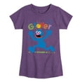 thumbnail image 1 of Sesame Street - Grover - Girls Fitted Short Sleeve Graphic T-Shirt, 1 of 4