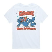 SESAME STREET - Grover Hello - Toddler and Youth Short Sleeve Graphic T-Shirt