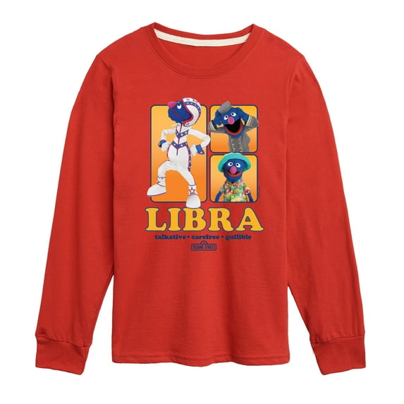 Sesame Street - Grover Libra - Toddler and Youth Long Sleeve T-Shirt