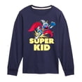 thumbnail image 1 of Sesame Street - Grover Super Kid - Toddler and Youth Long Sleeve T-Shirt, 1 of 4