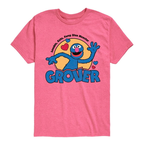 Sesame Street - Grover - Toddler and Youth Short Sleeve Graphic T-Shirt