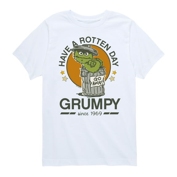Sesame Street - Grumpy Since 1969 Oscar - Toddler and Youth Short Sleeve Graphic T-Shirt