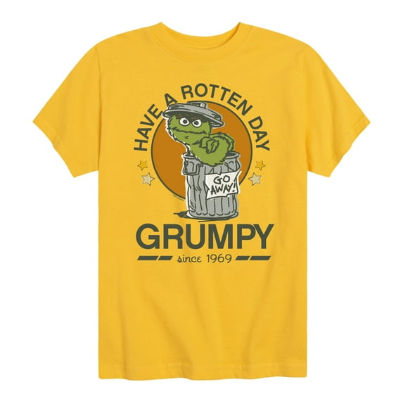 Sesame Street - Grumpy Since 1969 Oscar - Toddler and Youth Short Sleeve Graphic T-Shirt