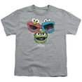 thumbnail image 1 of Sesame Street - Halftone Heads - Youth Short Sleeve Shirt - X-Large, 1 of 2