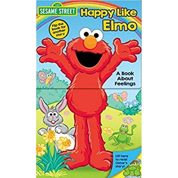 Pre-Owned Sesame Street: Happy Like Elmo/Grouchy Like Oscar (Board book) 0794438032 9780794438036