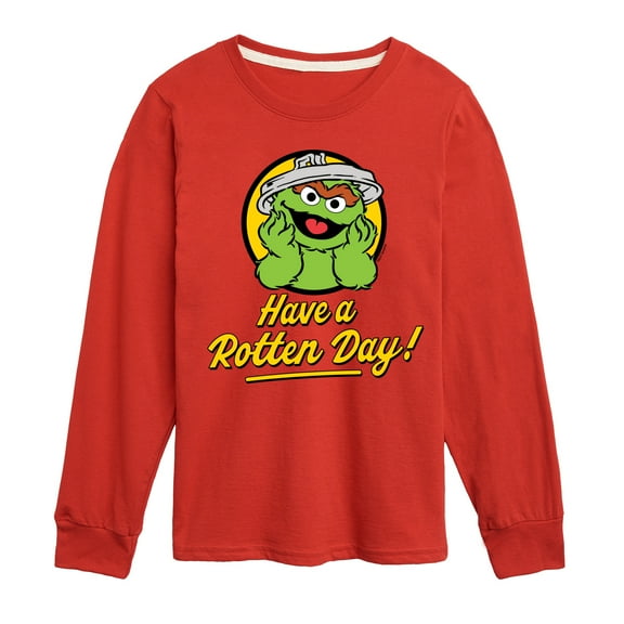Sesame Street - Have A Rotten Day - Toddler and Youth Long Sleeve T-Shirt
