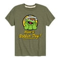 thumbnail image 1 of Sesame Street - Have A Rotten Day - Toddler and Youth Short Sleeve Graphic T-Shirt, 1 of 5