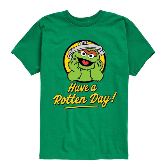 Sesame Street - Have A Rotten Day - Toddler and Youth Short Sleeve Graphic T-Shirt
