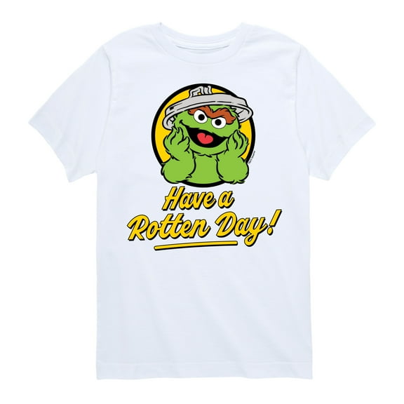 Sesame Street - Have A Rotten Day - Toddler and Youth Short Sleeve Graphic T-Shirt