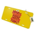 thumbnail image 1 of Sesame Street Have You Hugged a Monster? Novelty Metal Vanity Tag License Plate, 1 of 3