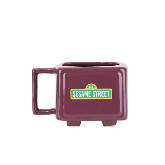Sesame Street Heat Reveal TV Shape Mug