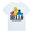 thumbnail image 1 of Sesame Street - Hello Neighbor - Toddler and Youth Short Sleeve Graphic T-Shirt, 1 of 5