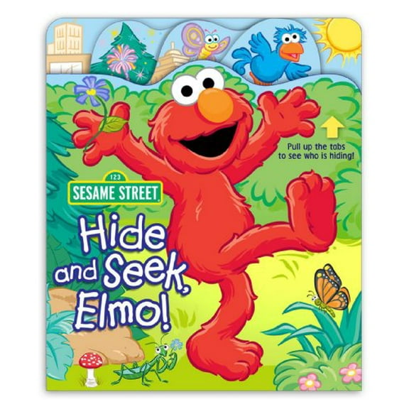 Pre-Owned Sesame Street Hide and Seek, Elmo! by Sesame Street (Board Book)