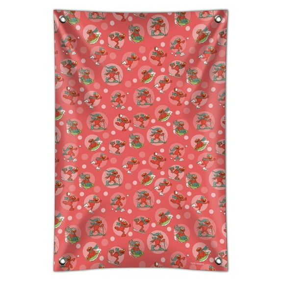 Sesame Street Holiday Elmo Pattern Home Business Office Sign