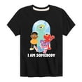 thumbnail image 1 of Sesame Street - I Am Somebody - Toddler and Youth Short Sleeve Graphic T-Shirt, 1 of 5
