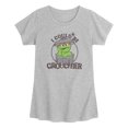 thumbnail image 1 of Sesame Street - I Could Be Grouchier Oscar -Toddler Girls Short Sleeve T-Shirt, 1 of 3