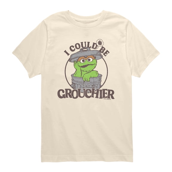 Sesame Street - I Could Be Grouchier Oscar -Toddler Short Sleeve Graphic T-Shirt