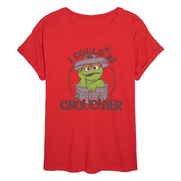 Sesame Street - I Could Be Grouchier Oscar - Women's Graphic T-Shirt