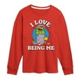 thumbnail image 1 of Sesame Street - I Love Being Me Oscar - Toddler and Youth Long Sleeve T-Shirt, 1 of 4