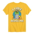 thumbnail image 1 of Sesame Street - I Love Being Me Oscar - Toddler and Youth Short Sleeve Graphic T-Shirt, 1 of 5