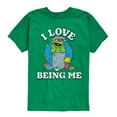 thumbnail image 1 of Sesame Street - I Love Being Me Oscar - Toddler and Youth Short Sleeve Graphic T-Shirt, 1 of 5