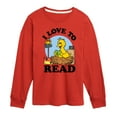 thumbnail image 1 of Sesame Street - I Love To Read - Toddler and Youth Long Sleeve T-Shirt, 1 of 4