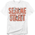 thumbnail image 1 of Sesame Street T-Shirt In Letters Unisex Graphic Tee For Men & Women, 1 of 7