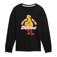 thumbnail image 1 of Sesame Street - Its Ok To Be Different - Toddler and Youth Long Sleeve T-Shirt, 1 of 4