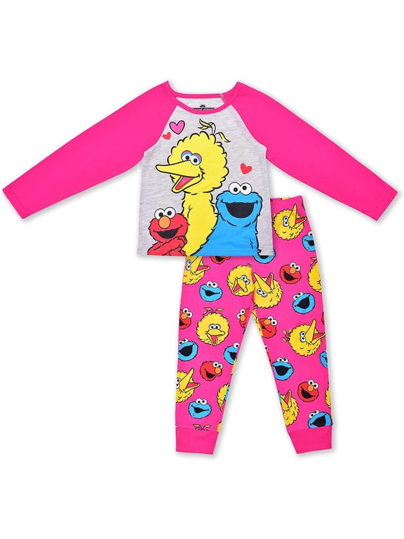 Jogger Set for Girls, 2 Pack Long Sleeve Tee and Jog Pants Bundle