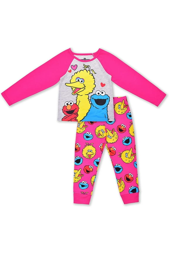 Jogger Set for Girls, 2 Pack Long Sleeve Tee and Jog Pants Bundle