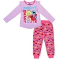thumbnail image 1 of Sesame Street Jogger Set for Girls, Baby to Toddler Long Sleeve Tee and Jog Pants Set, 1 of 4