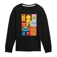 thumbnail image 1 of Sesame Street - Kawaii Character Grid - Toddler and Youth Long Sleeve T-Shirt, 1 of 4