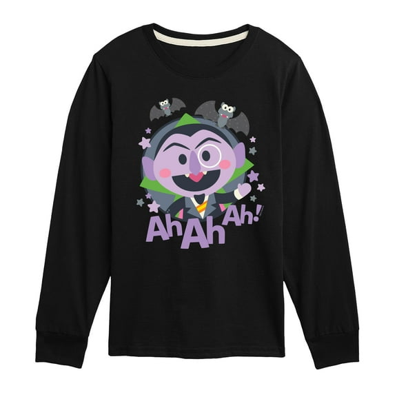Sesame Street - Kawaii Count - Toddler and Youth Long Sleeve T-Shirt