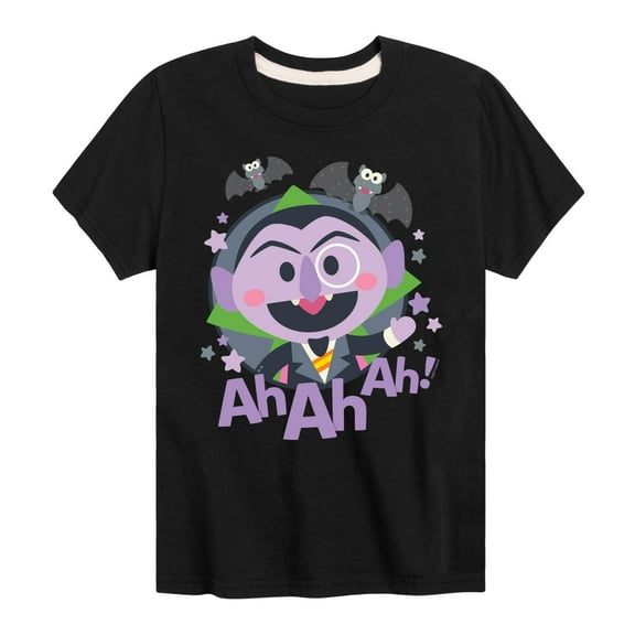 Sesame Street - Kawaii Count - Toddler and Youth Short Sleeve Graphic T-Shirt