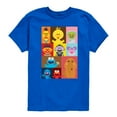 thumbnail image 1 of Sesame Street - Kawaii Elmo and Friends - Toddler and Youth Short Sleeve Graphic T-Shirt, 1 of 5