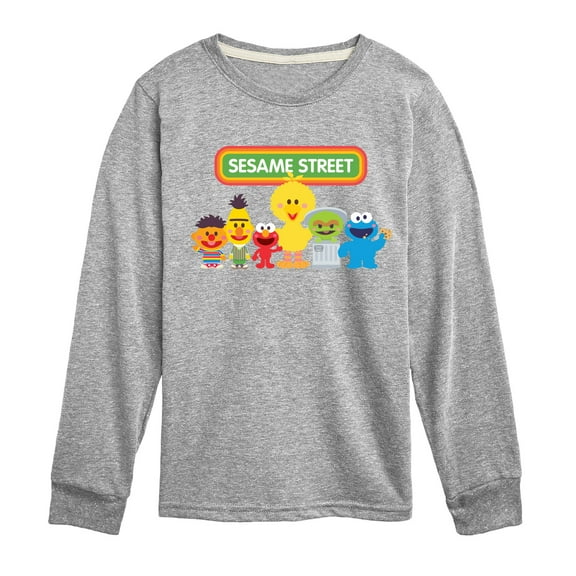 Sesame Street - Kawaii Group - Toddler and Youth Long Sleeve T-Shirt
