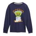 thumbnail image 1 of Sesame Street - Kawaii Oscar - Toddler and Youth Long Sleeve T-Shirt, 1 of 4