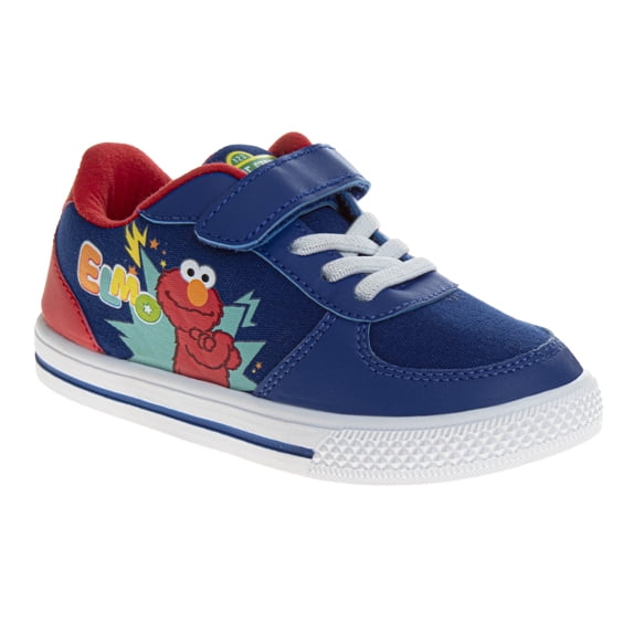 Sesame Street Kids Energetic Elmo Casual Sneakers. (Toddler/Little Kids)Navy, Size: 5