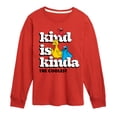 thumbnail image 1 of Sesame Street - Kind Kinda The Coolest - Toddler and Youth Long Sleeve T-Shirt, 1 of 4