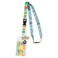 thumbnail image 1 of Sesame Street Lanyard ID Badge Holder Keychain with 2" Rubber Charm and Collectible Sticker, 1 of 6